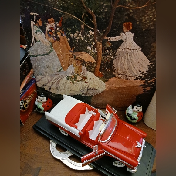 🚘1956 Chevrolet Vintage "Road Signature" Scale 1:18,Road Signature,Nice Gift.🎁 - Picture 10 of 14